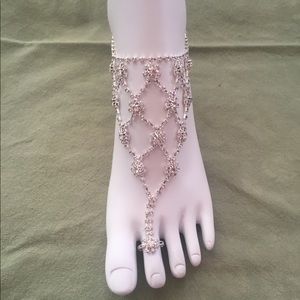 Ankle/toe ring foot jewelry